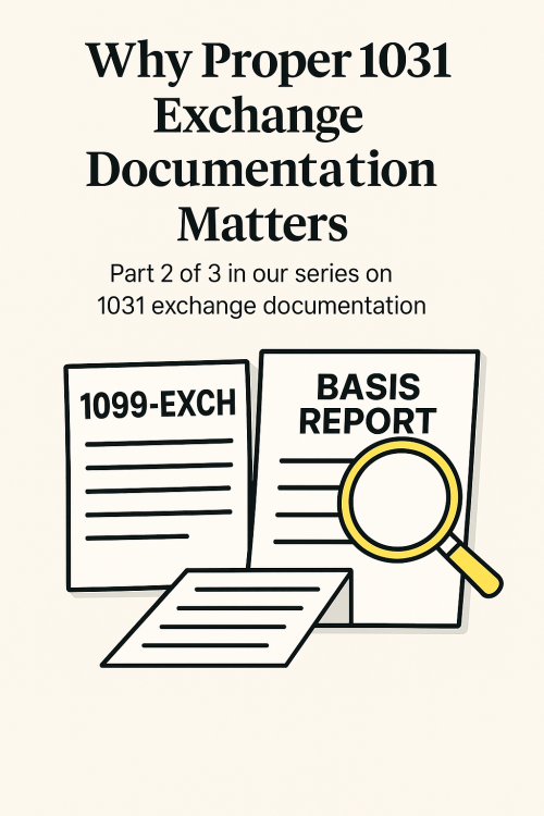 1031 Exchange Documentation Part 2