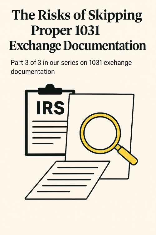 1031 Exchange Documentation Part 3